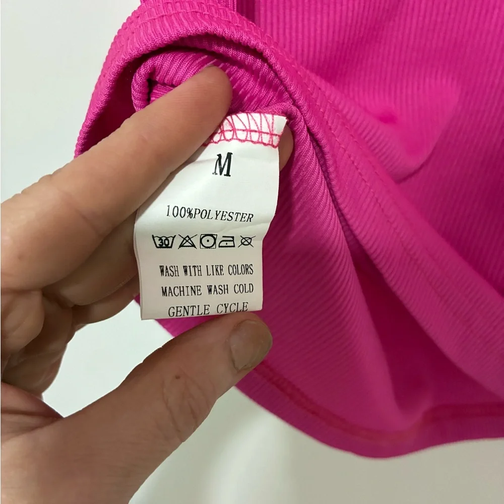 Pink Ruffle Sleeve Top - Picture 3 of 4